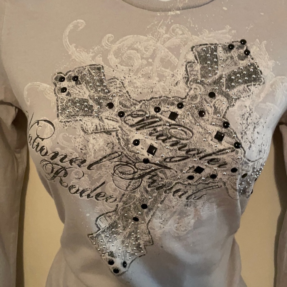 Wrangler rodeo national long sleeve tee